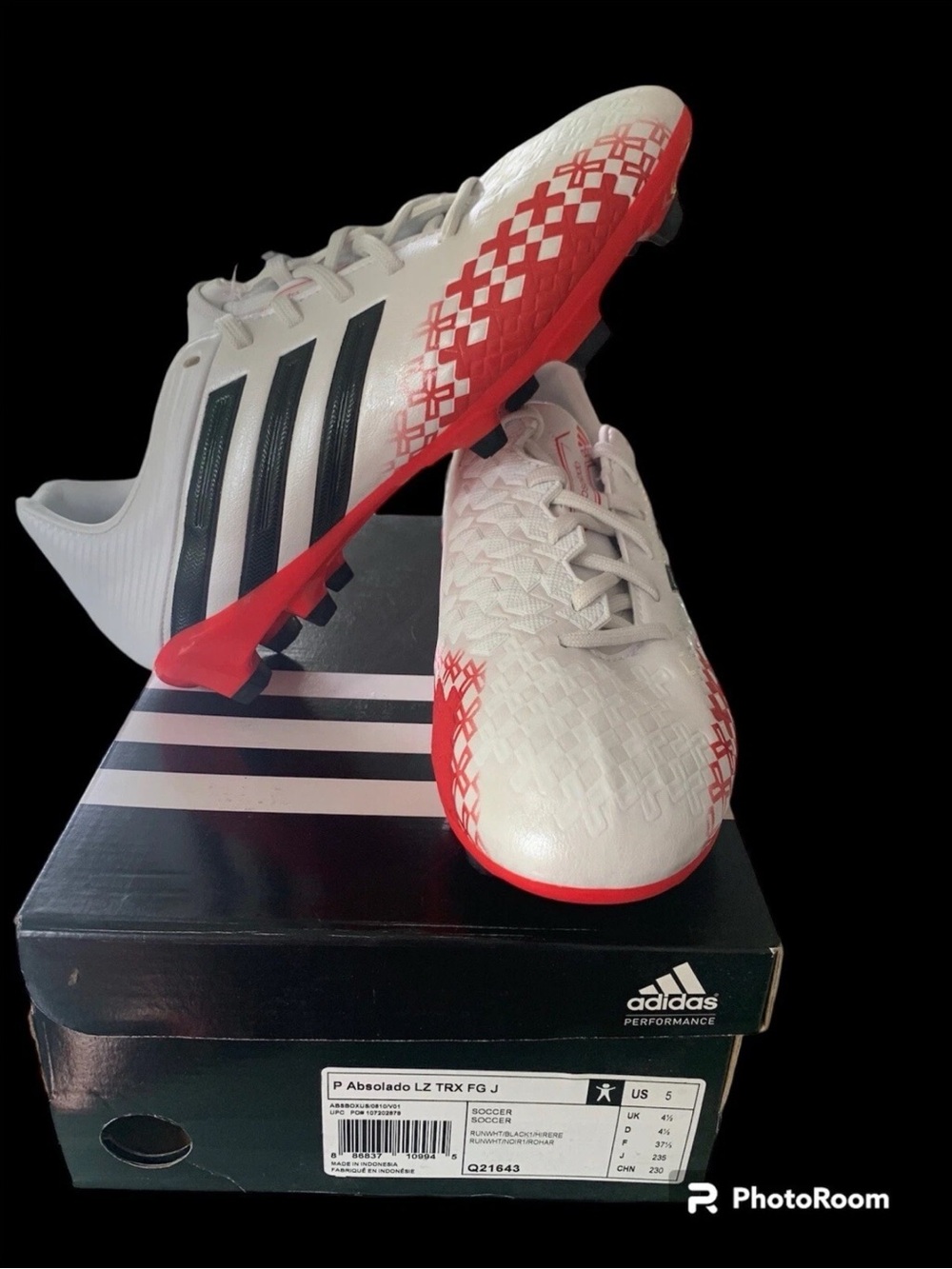 Adidas Predator Absolado LZ TRX FG J 2012-2013 New w/ Box US 5